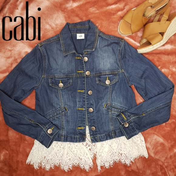 cabi dakota denim jacket